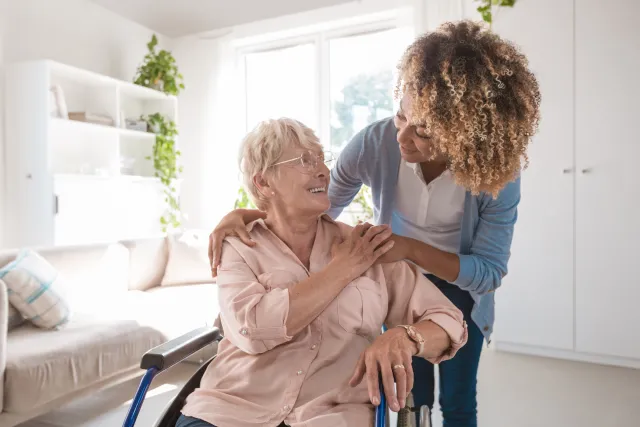 Caregiver with Elderly